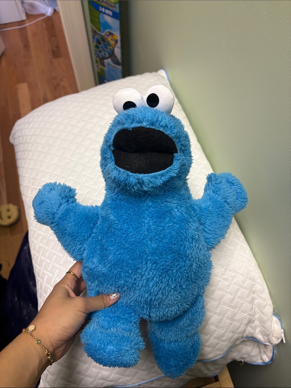 Kohl's Blue Cookie Monster Plush Stuffed Animal